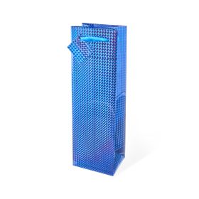 Blue Holographic Wine Bag Cakewalk™