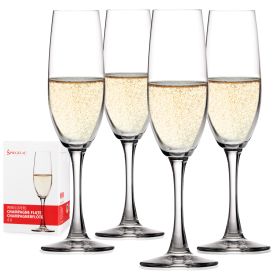 Spiegelau Wine Lovers 6.7 Oz Champagne Flutes (Set of 4)