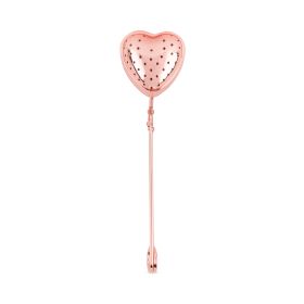 Rose Gold Heart Tea Infuser Pinky Up®