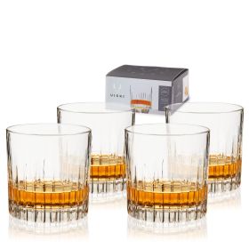Reserve Milo  Crystal Neat Glasses Viski® (Set of 4)