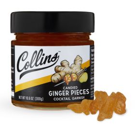 Collins 10.6 Oz Cubed Ginger In Syrup