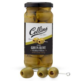 Collins 4.25 Oz Pitted Cocktail Olives
