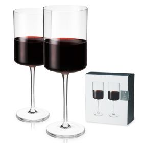 Laurel Crystal Red Wine Glasses Viski® (Set of 2)