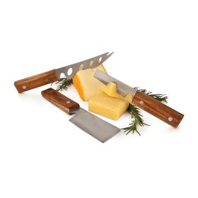 3 Piece Rustic Cheese Set Twine®