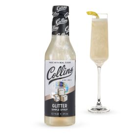 Collins 12.7 Oz Glitter Simple Syrup