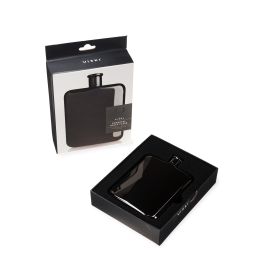 Warren 6 Oz Gunmetal Flask Viski®