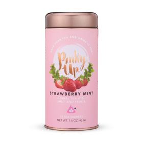 Strawberry Mint Tea Sachets Tin Pinky Up® (Set of 15)