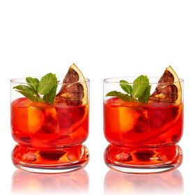 Mercury Crystal Rocks Glasses Viski® (Set of 2)