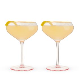 Rose Crystal Coupe Twine® (Set of 2)