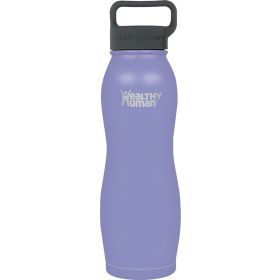 21 oz Lilac Stein Water Bottle Healthy Human