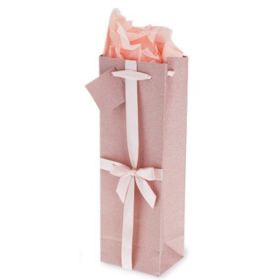 Blush No-Mess™ Single-Bottle Glitter Bow Bag by Cakewalk™