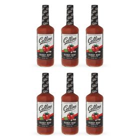 Set of 6 32oz. Bloody Mary Mix by Collins