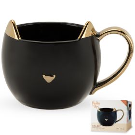 Chloe Black Cat Mug Pinky Up®
