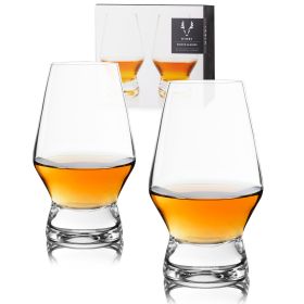 Raye Crystal Footed Scotch Glasses Viski® (Set of 2)