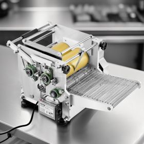 Electric Tortilla Maker Automatic Corn Tortilla Making Machine 5.5in Diameter (Option: silver)